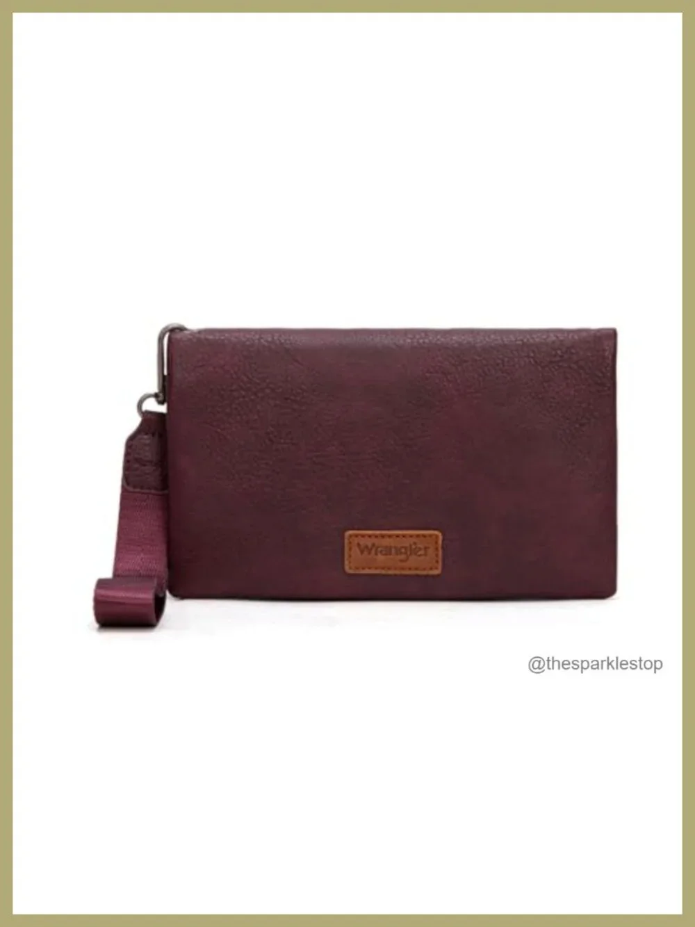 Wristlet Wallet RFID Blocking Bifold Clutch Credit Card Holder with Crossbody